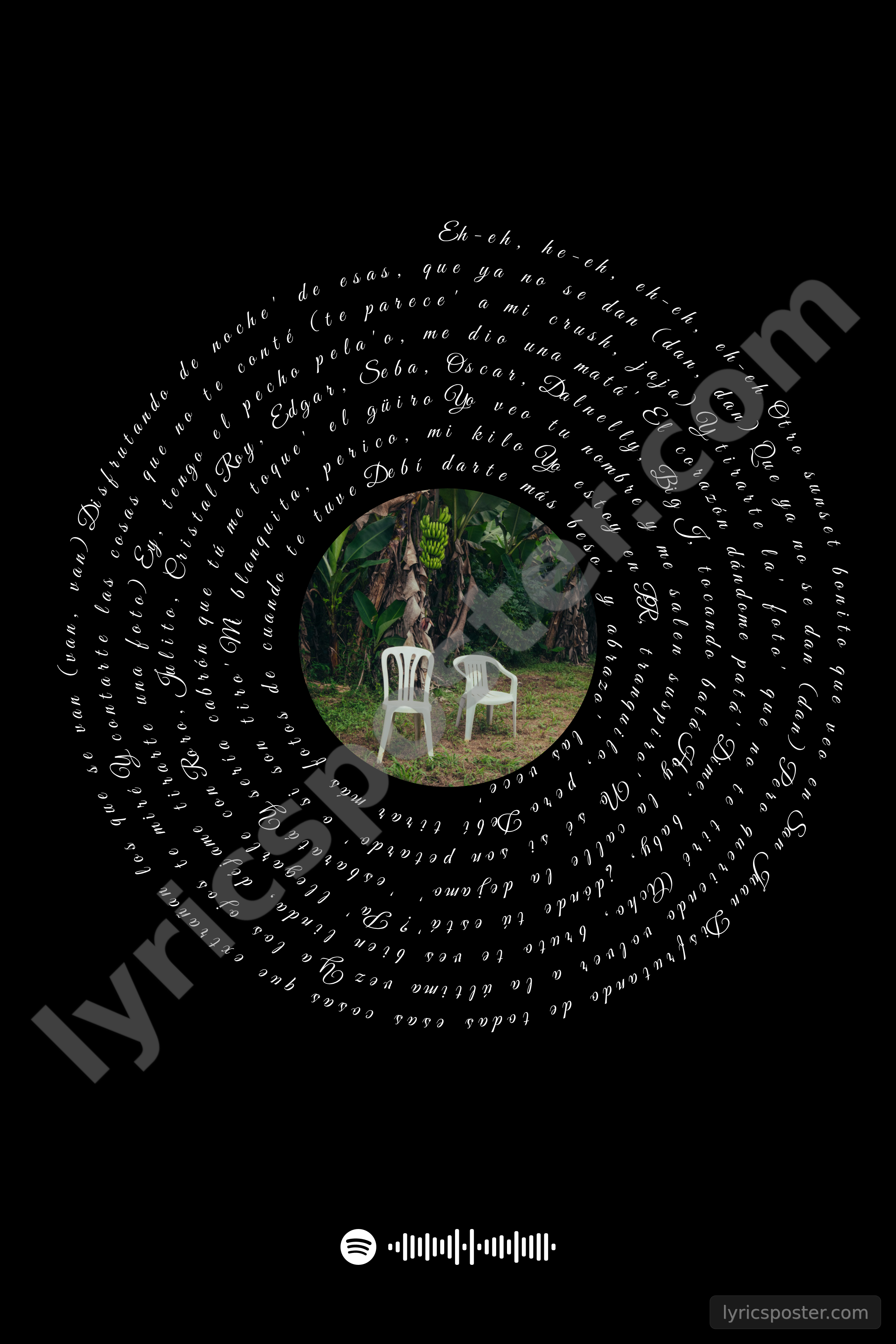 DtMF Lyrics Poster
