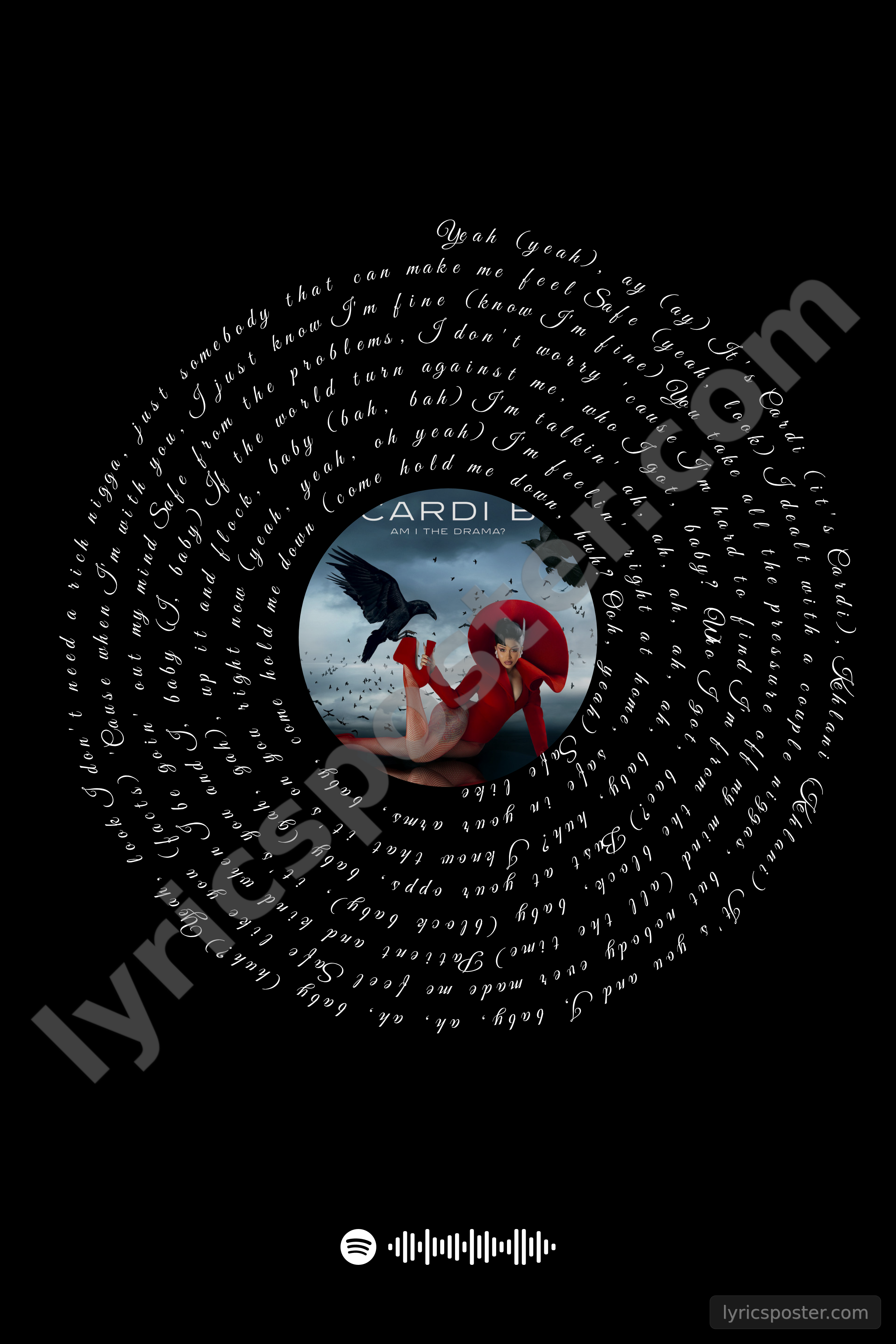 Safe (feat. Kehlani) Lyrics Poster