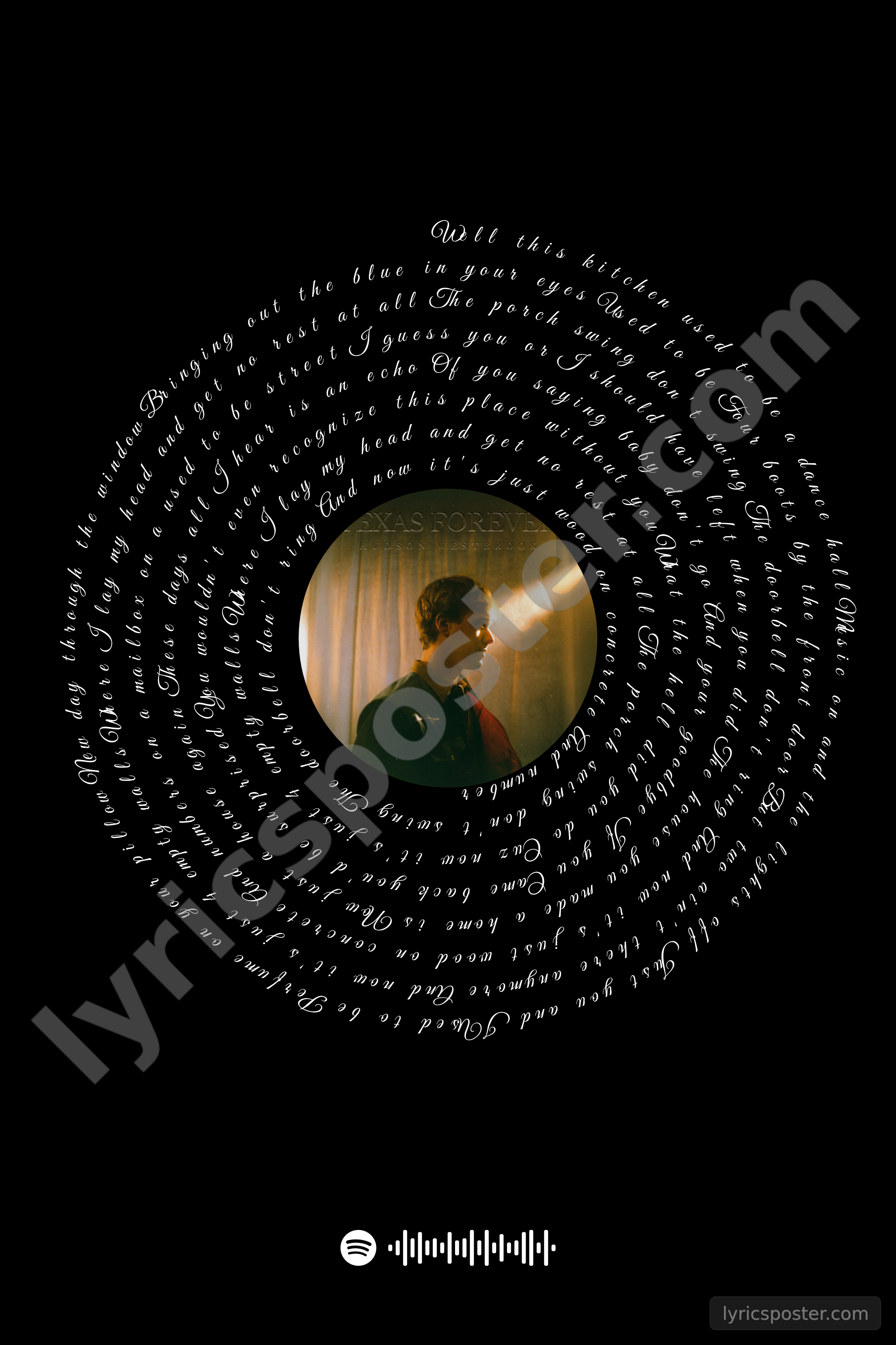 House Again Lyrics Poster