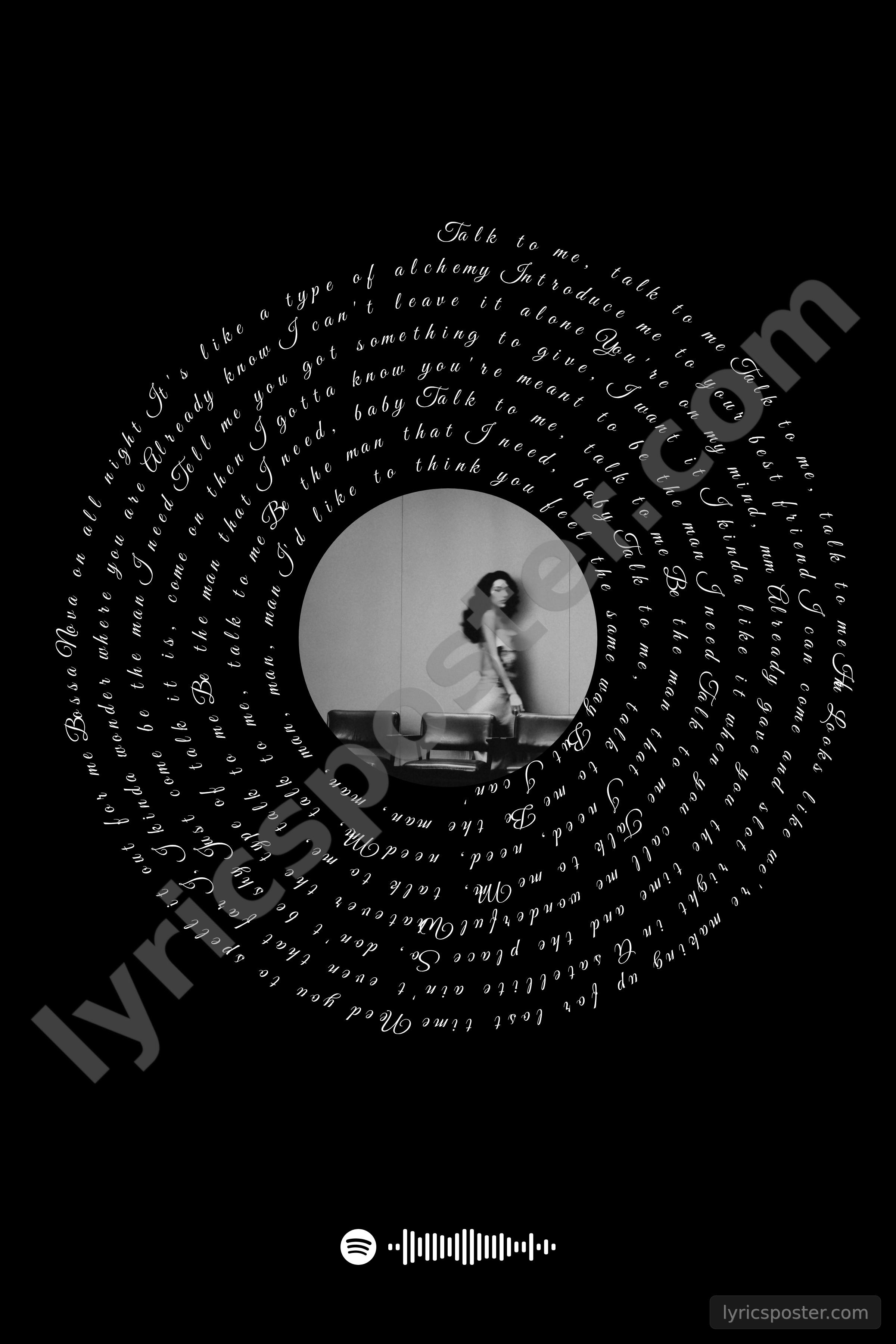 Man I Need Lyrics Poster