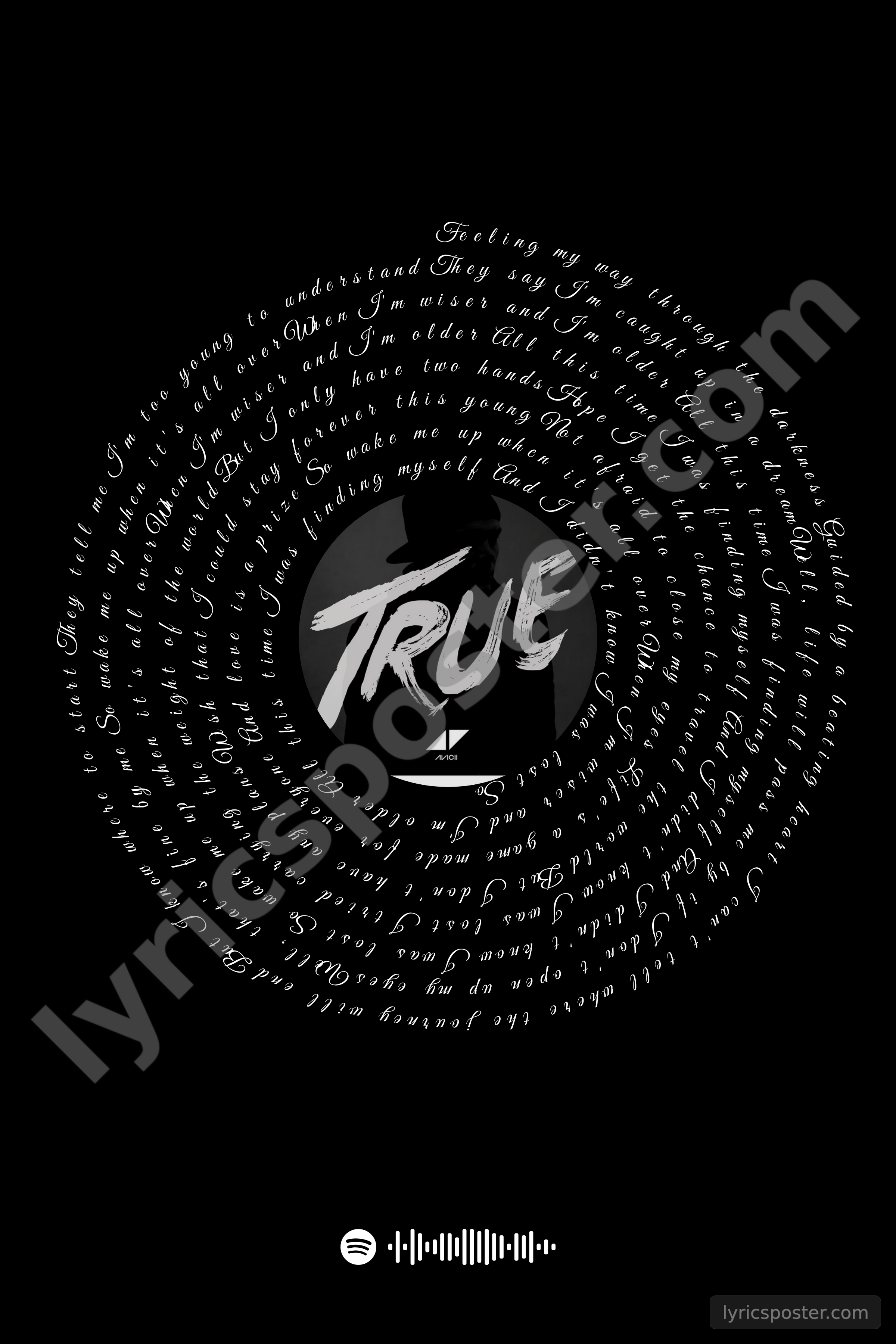 Wake Me Up - Radio Edit Lyrics Poster