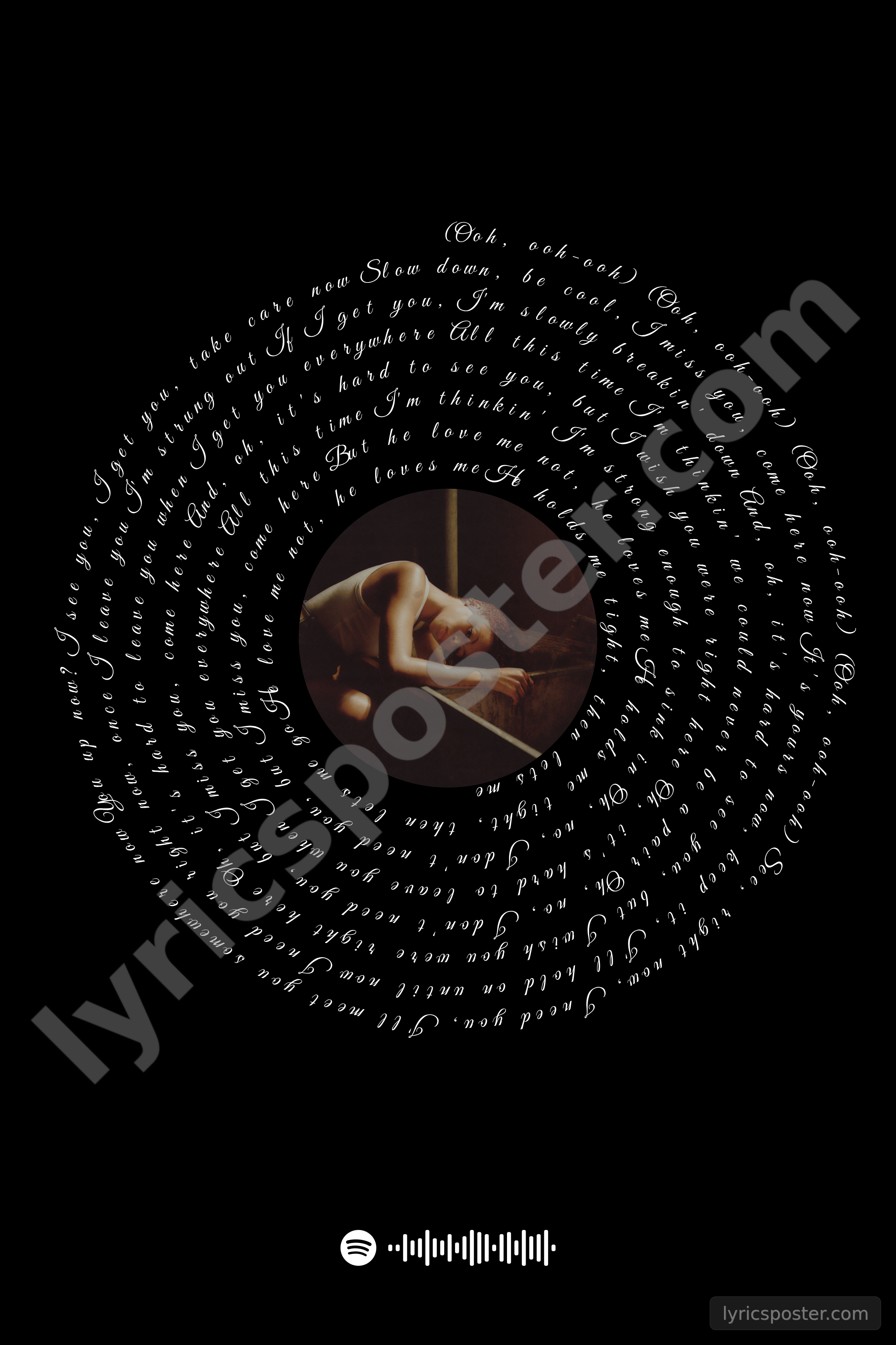 Love Me Not Lyrics Poster