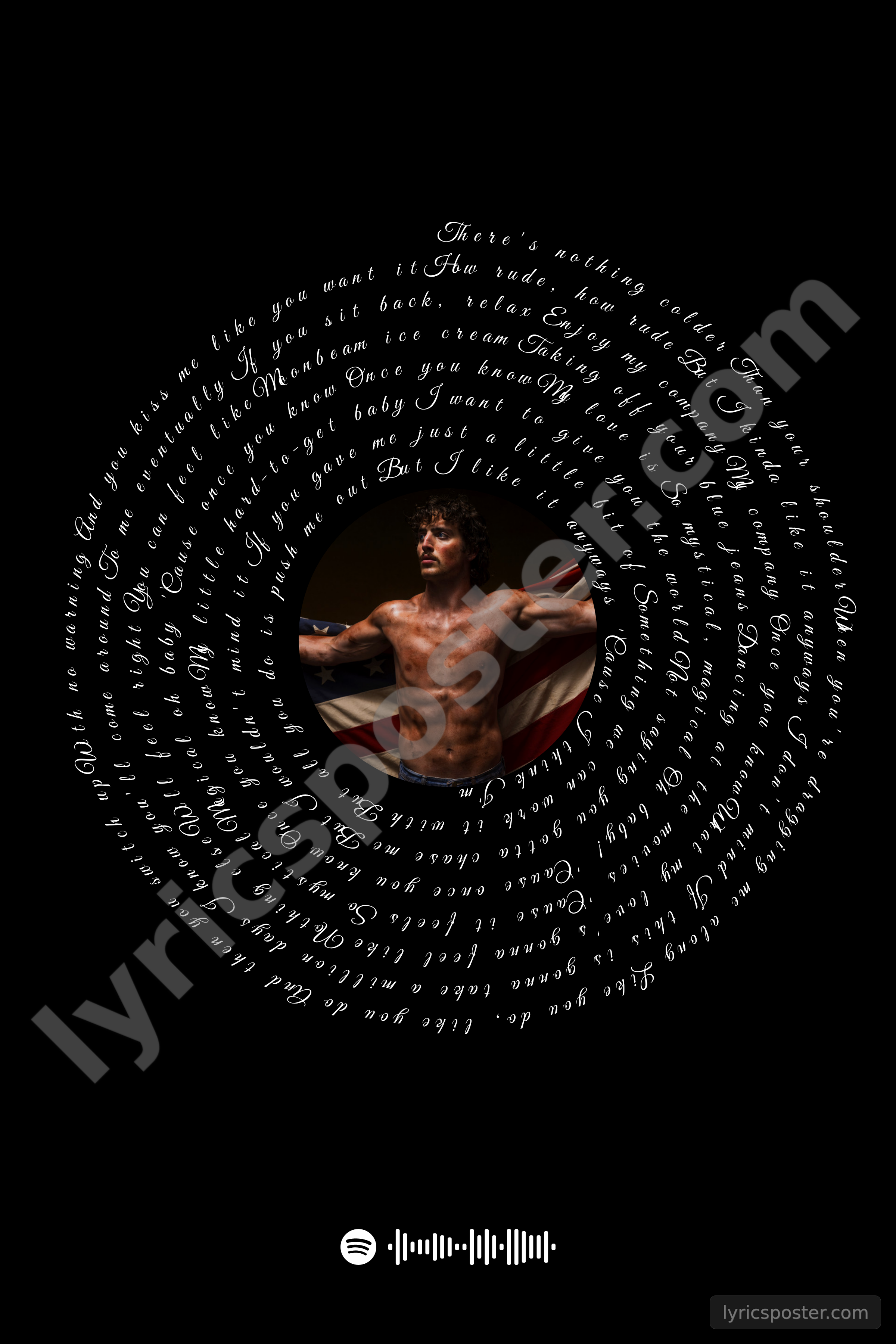 Mystical Magical Lyrics Poster