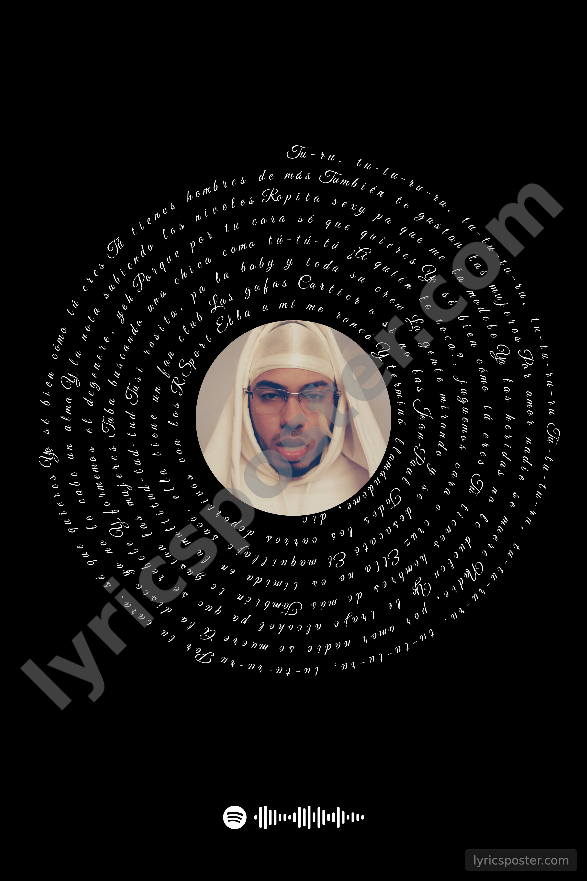 DEGENERE 👑 (feat. benny blanco) Lyrics Poster