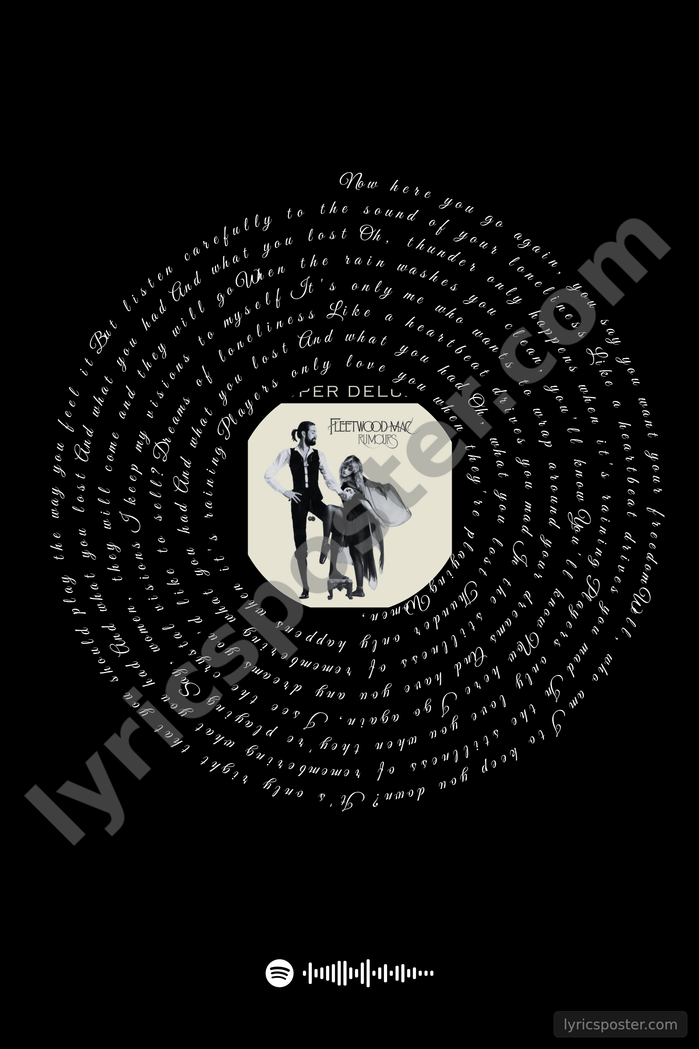 Dreams - 2004 Remaster Lyrics Poster